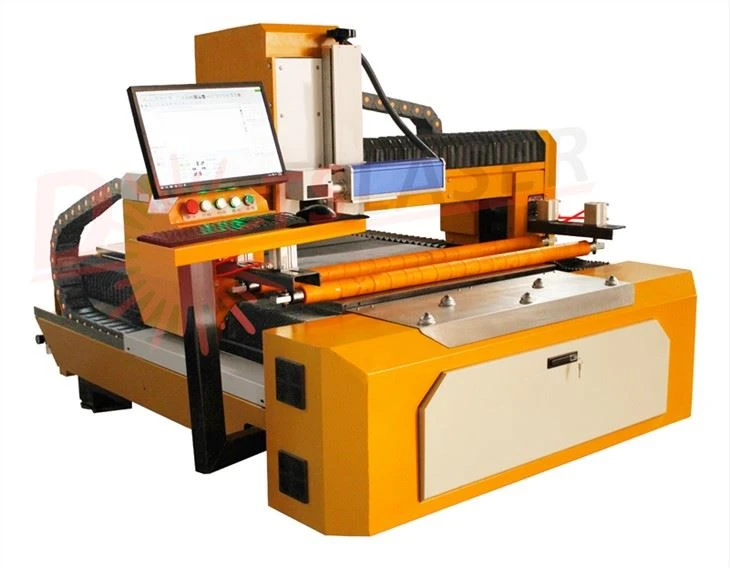 Marcare cu laser cu fibre de dimensiuni mari