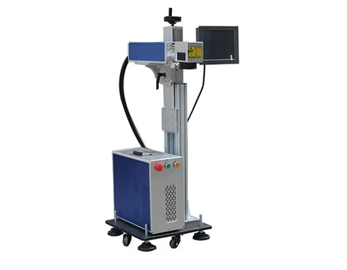 Mașină de marcat cu laser zburător cu fibre